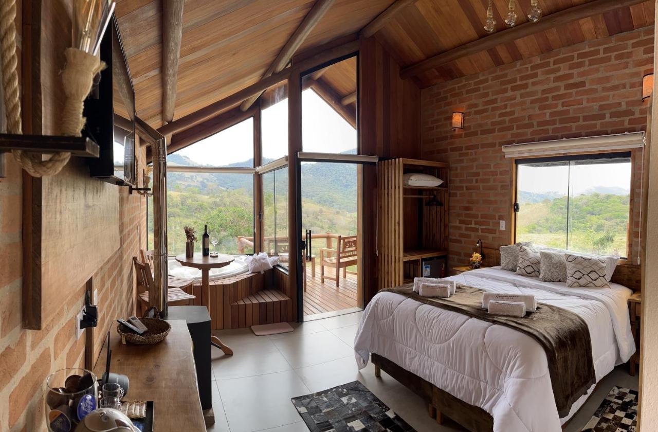 Pousada Ho'Oponopono Chalets & Wine Sapucai-Mirim Ngoại thất bức ảnh