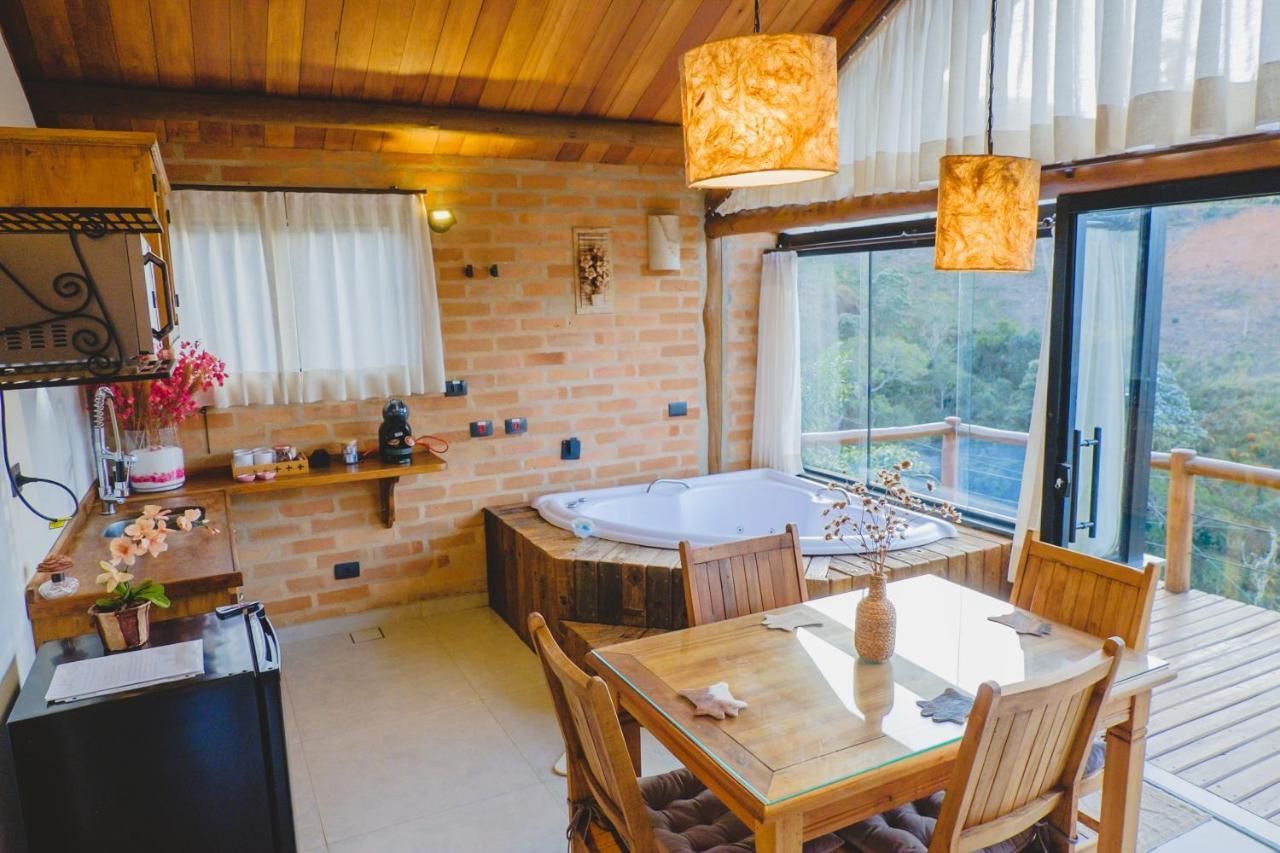 Pousada Ho'Oponopono Chalets & Wine Sapucai-Mirim Ngoại thất bức ảnh